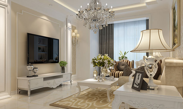 105平米美式裝修效果圖